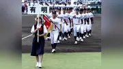 有明、夏の甲子園開会式で力強い行進 被災者に勇気与え恩返しへ