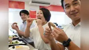 名古屋港の選手食堂を公開、ハラール対応9割のなごやめしも提供