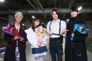 『仮面ライダーゼッツ』映画撮影現場に潜入！今井竜太郎＆堀口真帆が1年の感謝を語る