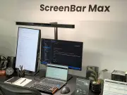 BenQ、デュアルディスプレイ対応「ScreenBar Max」とiMac専用「iScreenBar」を発表