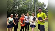 「沸騰ワード10」でピックルボール夏合宿を特集