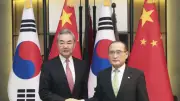 中国外相、韓国大統領と会談 FTA早期妥結を呼びかけ 「日本の軍国主義再燃許すな」