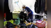 被災者の洗濯支援、全国のクリーニング店有志チームが熊本で活動