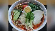 花巻のソウルフード「満州にらラーメン」冷やし版が人気、９月中旬まで