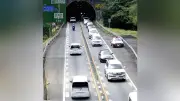 東九州道延岡南IC付近で混雑、九州道一部通行止めとお盆帰省が重なる
