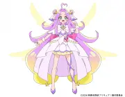 映画『名探偵プリキュア！』フューチャーフォーム解禁、黄金の羽で上品な装いに