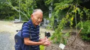 愛媛万葉苑、100歳の常任理事が万葉植物に託す慰霊と平和の思い