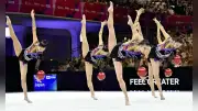 フェアリー、世界新体操で銀メダル獲得し五輪出場権