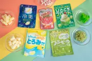 ファミリーマート、新感覚グミ5種を8月25日発売「シゲキックスドリル」など