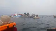 アフリカ・カリバ湖でフェリー転覆、44人死亡 定員90人に百数十人乗船か