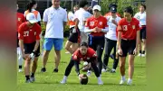 フラッグフットボール女子「最初はグー」秘策で五輪予選へ 欧米欺く掛け声