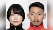 アジア大会日本選手団旗手に藤波朱理、中村輪夢 9月愛知・名古屋で