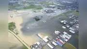 福井大雨は秋雨前線が原因、台風１８号の水蒸気が雨雲発達させる