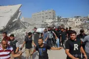 ガザ民間防衛隊、ガザ市サブラ地区の瓦礫から新たに112人の遺体を発見、紛争死者は7万3000人超と発表