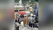 下呂温泉で感謝祭、万里集九や林羅山に扮した約30人の参進行列