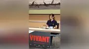 岐阜県庁「ＶＩＶＡＮＴ」ロケ地に フォトスポット設置で聖地巡礼