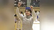 フェンシング女子団体で岐阜総合学園が4連覇 高橋主将がノートで精神面克服
