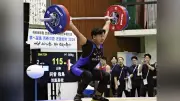 羽黒・阿曽飛鳥、重量挙げ男子94キロ級で準優勝…ねんざ乗り越え