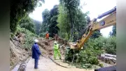 石川・富山の大雨、集落孤立続く ４地区６１人、３０日も大雨予想