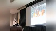 原爆の図の役割、学芸員が講演 下松市で被爆81年企画