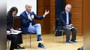 北大開学150年講演会「問う力磨け」飛躍にタイミング重要