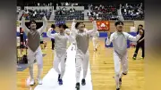 フェンシング男子団体、法政二が４１年ぶり７度目の優勝