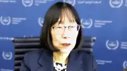 ICC赤根所長「制裁受けても負けない」、日本政府の支援に感謝