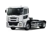 いすゞ、大型トラック「ギガ トラクタ」に車両運搬用ショートキャブ車型を追加