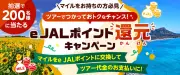 ジャルパック、e JALポイント還元キャンペーンを8月20日から開始
