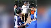 中国残留孤児3世・石沢さん、広州で少年野球交流を実現
