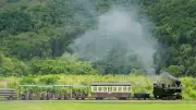 国内唯一の動く森林鉄道SL雨宮21号、復活50年 運転するのは町職員