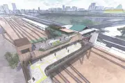 JR西日本、大阪城東部と大阪城公園駅を結ぶ接続デッキ整備へ 2028年春供用開始