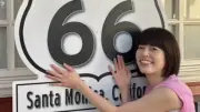 神田愛花、2年越しのルート66アメリカ横断ドライブ旅が感動のゴール
