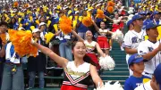 霞ケ浦チア部、憧れの甲子園アルプスで全力応援 横浜戦で約1500人が集結