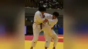 桐蔭学園・北島侑紗が柔道女子57キロ級で優勝、返し技で勝負を決める