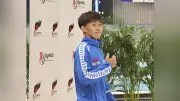 男子板飛び込みで致遠館の北村応吏が準優勝、来年こそ優勝へ