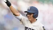 履正社・小杉、九回の好機で2点適時打「努力が報われた」