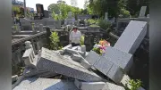 熊本地震被災地が盆入り、倒壊した先祖の墓に涙…修復依頼相次ぐ