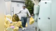 熊本地震の被災地で家庭ゴミの処理・回収難航、断水で紙皿やペットボトルが倍増