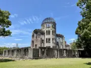 熊本市長、原爆犠牲者追悼 地震対応で「熊本を離れることができません」