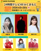 熊本県民テレビ『24時間テレビ』開催決定 メイン会場・企画・出演者変更