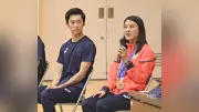 笑顔絶えない家庭を 丸山・山本選手が結婚