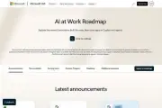 Microsoft 365ロードマップが「AI at Work Roadmap」にリブランド、9月からDynamics 365等も対象に