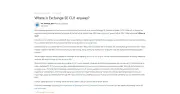 Exchange Server SEの大規模アップデートCU1、リリース延期 Microsoftが理由を説明