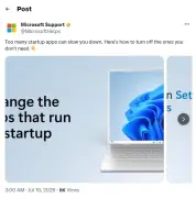 MicrosoftがWindows 11の起動を高速化する簡単なスタートアップアプリ停止手順を公開