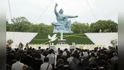 長崎原爆の日、ロシアやイスラエルなど紛争当事国の代表が式典に参列