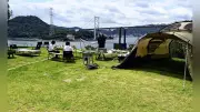 関門海峡一望のキャンプ場、下関・火の山に9月19日オープン