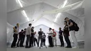 特殊膜で室温下げる医療用テント、夏場の災害救護に期待 日赤看護大付属研究所が開発