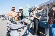 名古屋駅前「Meieki Parklet」で夜の犬祭り開催 仕事帰りでも愛犬と楽しめる