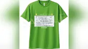 着る「きっぷ」で秋の旅へ　大井川鉄道がＴシャツ型乗車券を販売